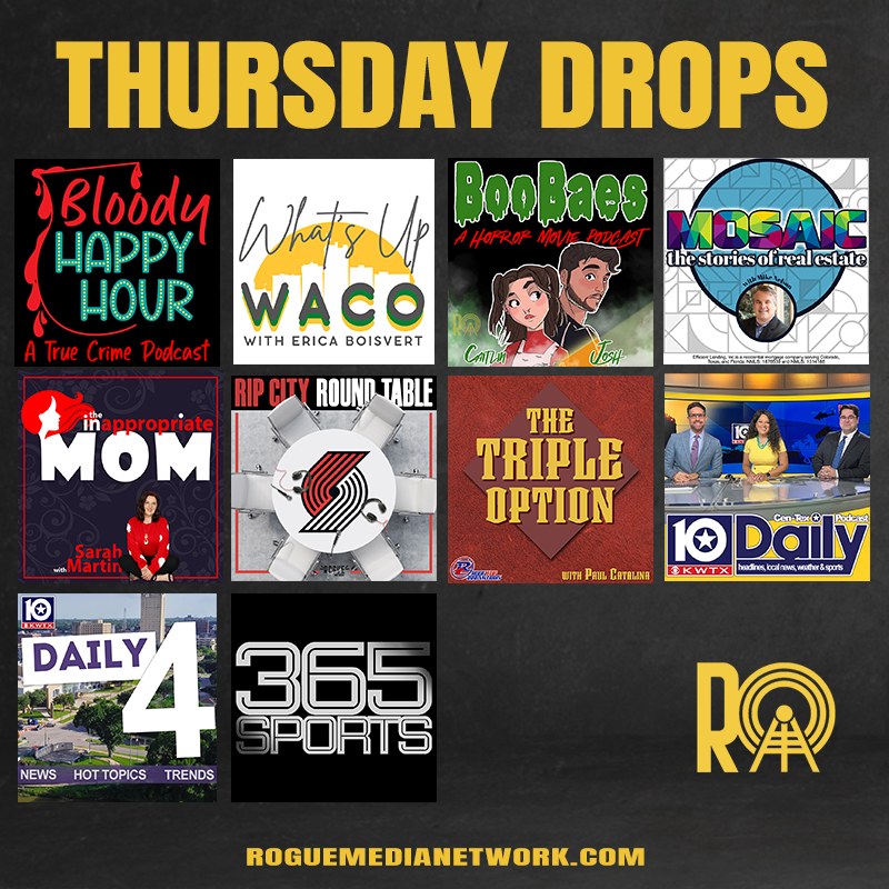 Rogue Media Drops – Thursday, May 9th!
